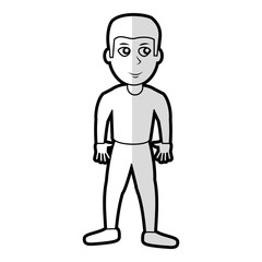 cartoon son boy people vector illustration eps 10