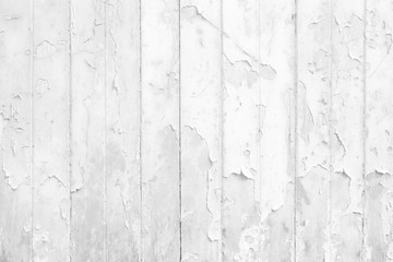 White Wood Wall Texture Background.