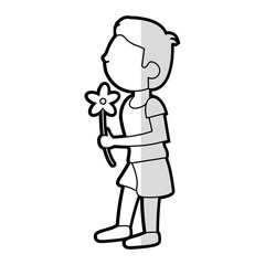 cartoon son boy vector illustration eps 10