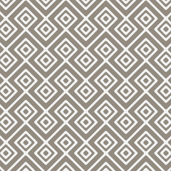 Vector pattern, repeating linear square diamond shape, stylish geometric monochrome. pattern is on swatches panel
