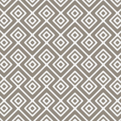 Vector pattern, repeating linear square diamond shape, stylish geometric monochrome. pattern is on swatches panel