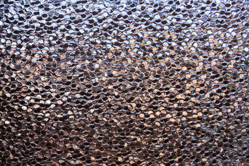 Glass pattern bubbles background