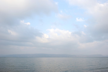 Sea of Galilee (Kinneret), the largest freshwater lake in Israel