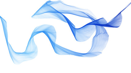3d illustration of colorful waves look like smoke