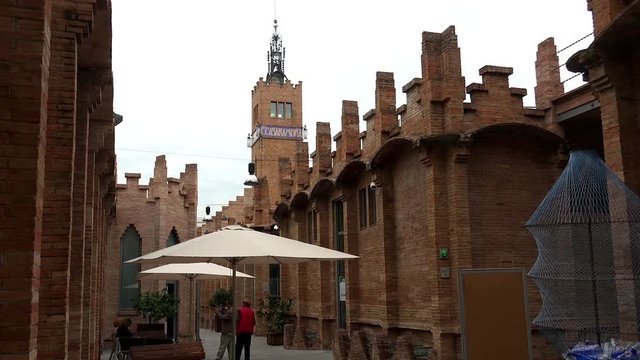 Caixaforum Museum, Casaramona. Barcelona, Spain.