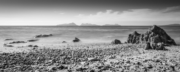 Panorama in Patos B&W