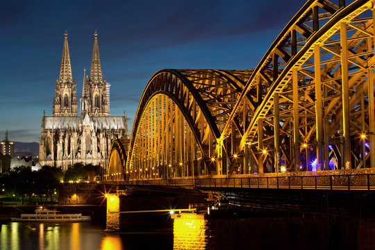 Cathedral church Cologne one of the most remarkable tourist attractions in Cologne