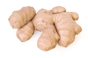 ginger root isolated