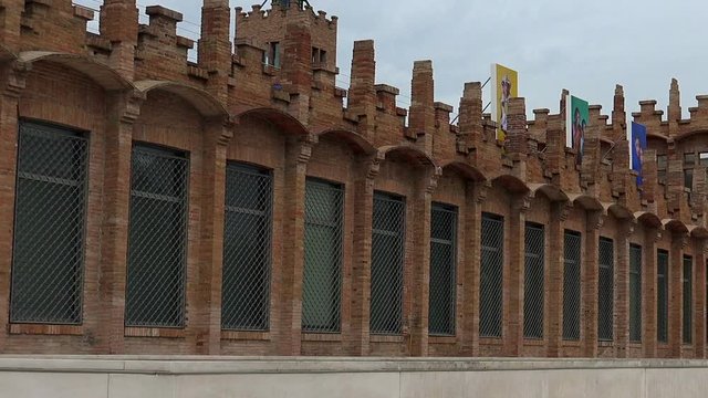 Caixaforum Museum, Casaramona. Barcelona, Spain.