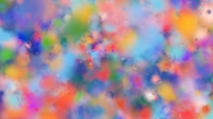 Beautiful abstract blurred background with defocused lights