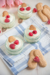 Himbeer Dessert Creme 