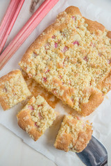 Rhabarber Kuchen 