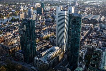 Fototapeta premium Frankfurt Am Main City Skyline 