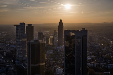 Frankfurt Am Main City Skyline 