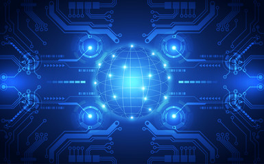 Abstract digital technology concept. vector background