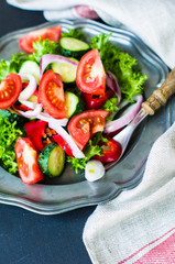 Organic food concept