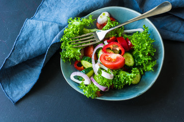 Organic food concept