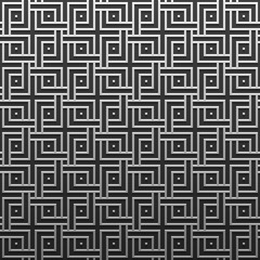 Silver/platinum metallic background with geometric pattern. Elegant luxury style.