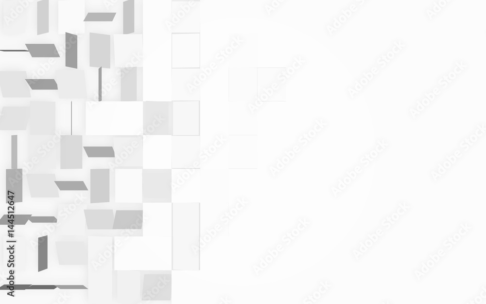 Aufkleber abstract modern halftone rectangle texture background on bottom left