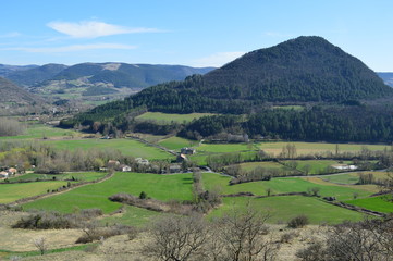 Fototapeta premium Vallée de Nant