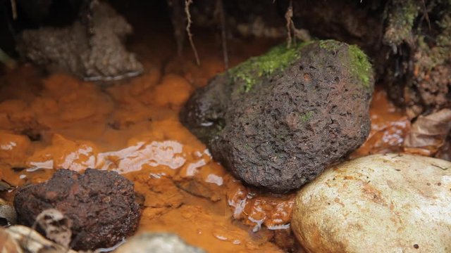Iron smelting from bog iron was invented during the Pre-Roman Iron Age, and most Viking era iron was smelted from bog iron