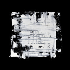 Grunge white square