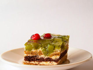 Sweet breakfast pie coffee cake