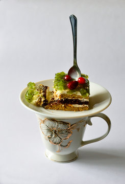 Sweet breakfast pie coffee cake
