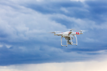 View on multicopter flight