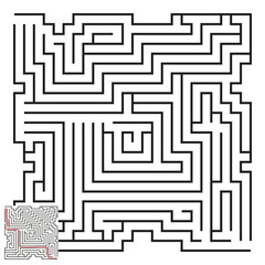 Vector Maze with Answer 50