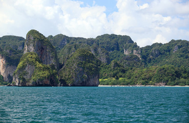 Railay beach in Krabi Thailand