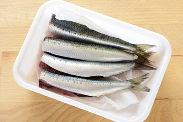 さばいた鰯　イワシ　いわし
