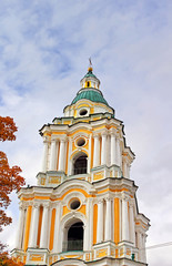 Fototapeta premium Bell tower of Trinity Monastery in Chernigiv, Ukraine