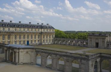 Fototapeta na wymiar Chateau de Vincennes in France.