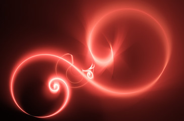 Colorful abstract fractal illustration