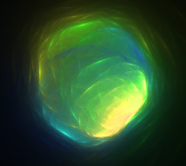 Abstract fractal illustration for creative design