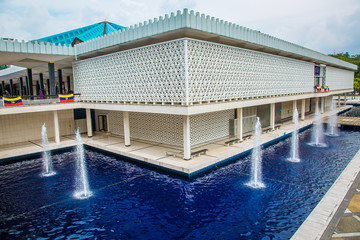 National Mosque - Masjid Negara Mosque in Kuala Lumpur, Malaysia.