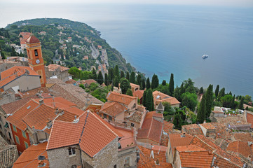 Obraz premium Views of Roquebrune-cap-Martin, France