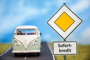 Schild 137 - Sofortkredit