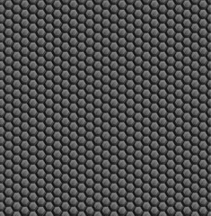 Abstract background of black hexagons. Wallpapers for web sites. Small honeycombs are connected. 3D vector