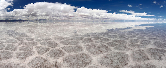 Salt Lake Uyuni (bolivia) - panorama © Henner Damke