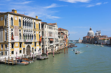 Obraz premium Venice scenic view on grand canal