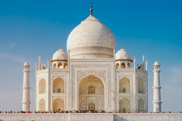 World Renowed Iconic Structure of Taj Mahal