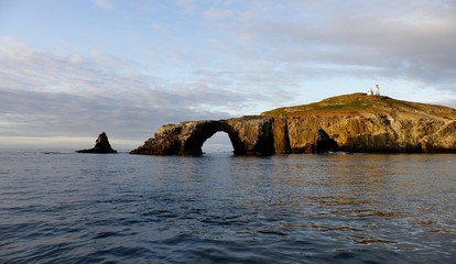 Anacapa island, part of the Channel Islands national Park.