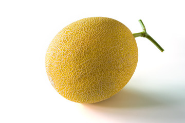 Thai cantaloupe isolated on the white background
