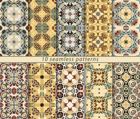 Set of seamless pattern