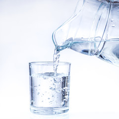 Pouring water