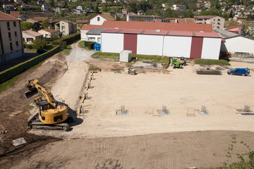 Chantier d'agrandissement