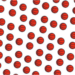 Basketball ball game icon vector illustration graphic design