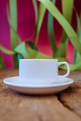 Cup with saucer